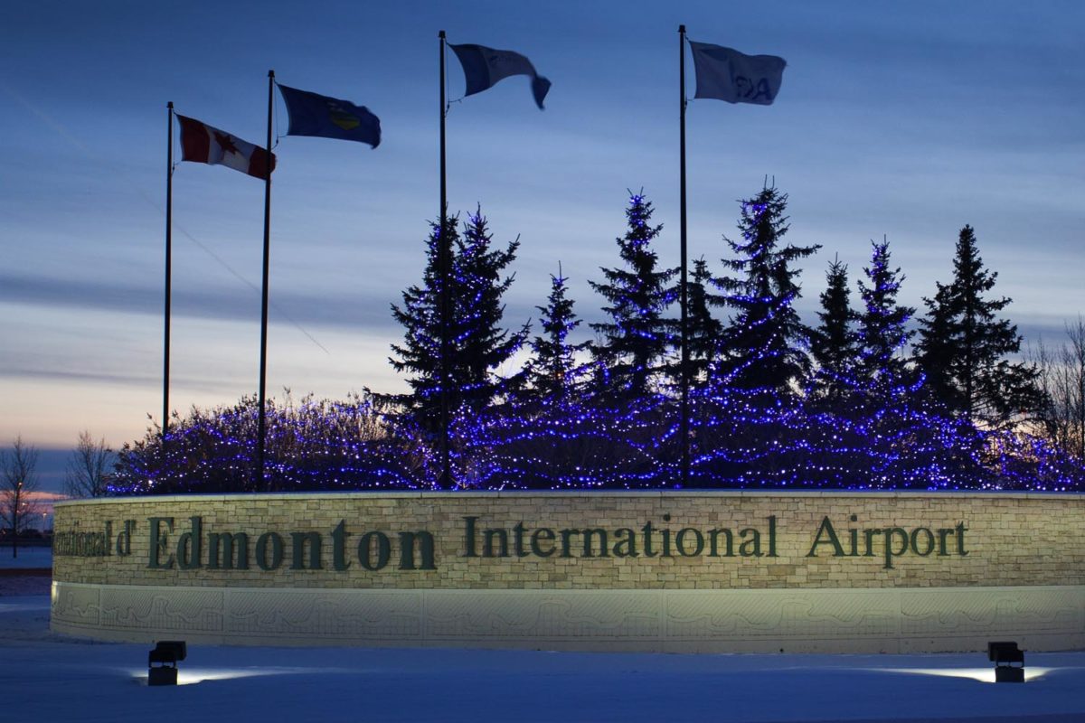 Edmonton International Airport CLG Displays